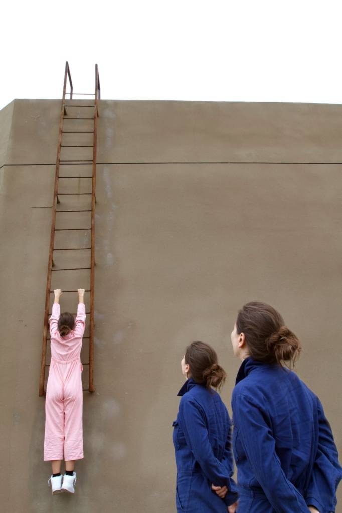 Viennese Artist Anny Wass's fine art photography series " Me, myself and I" - "Escape Attempt", 2019