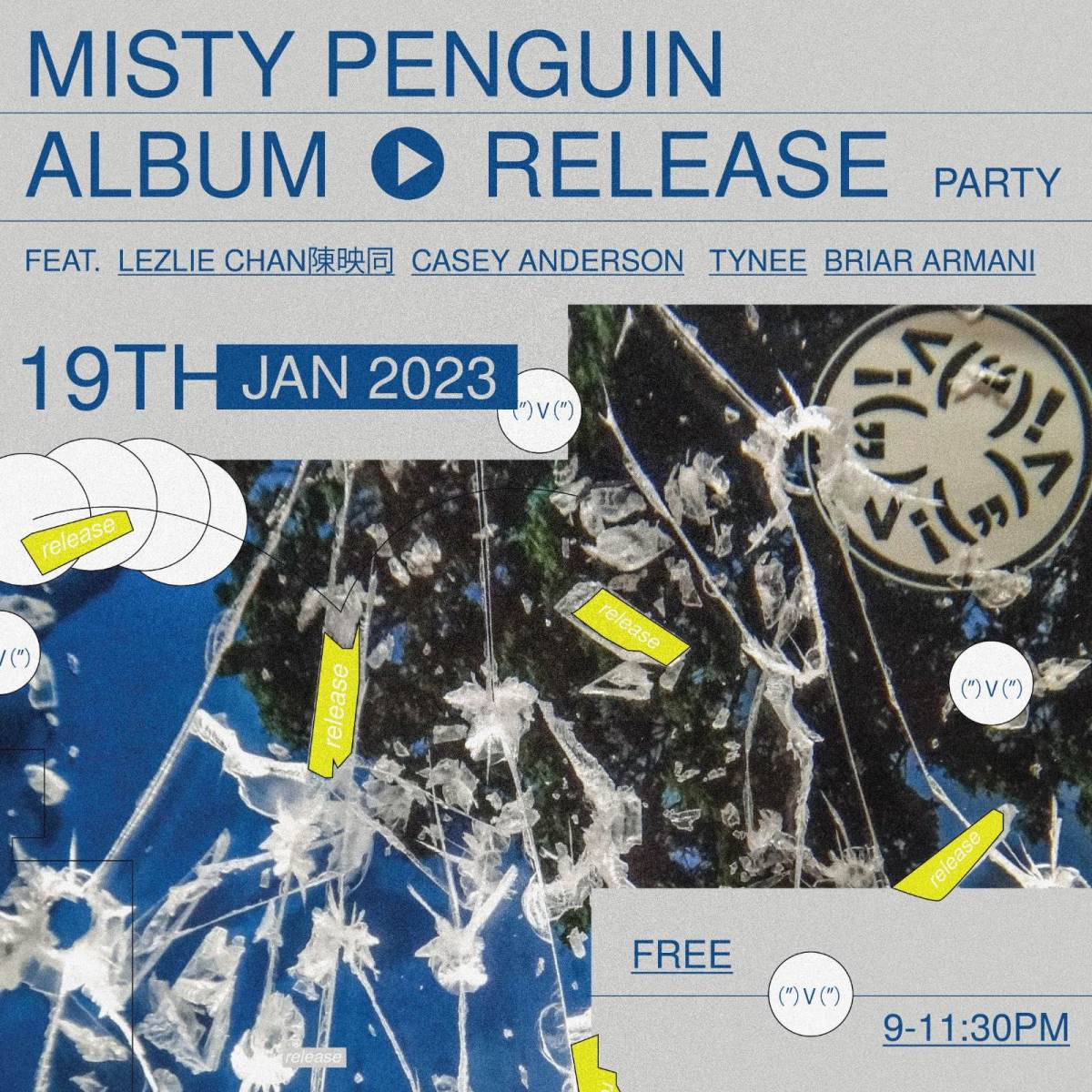 Misty Penguin Album release&nbsp;party