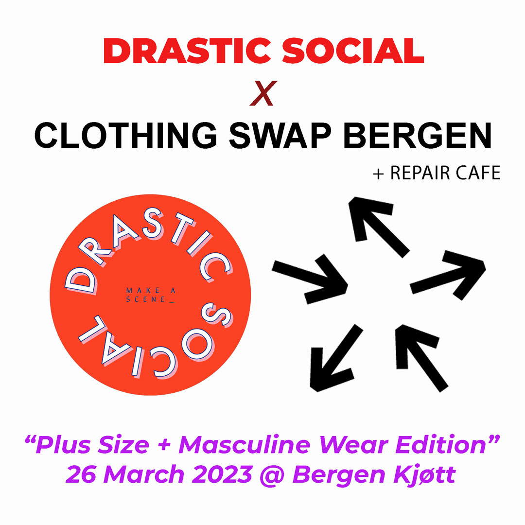 Clothing Swap Bergen — Masculine Wear and Plus Size&nbsp;Edition